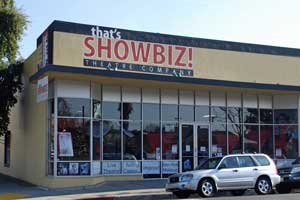 That's showbiz Theatre Company store in Stockton, CA